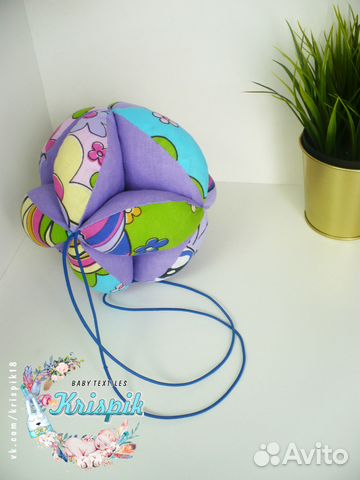 Развивающий мяч с 2 мес