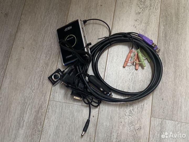Kvm переключатель aten CA682