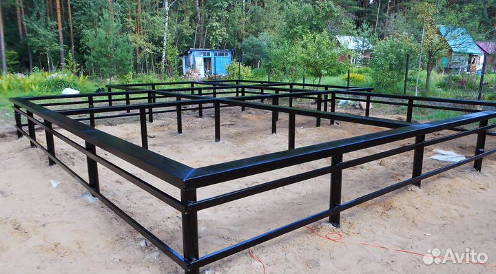 Сваи винтовые 89/3000 + Оголовок+Монтаж