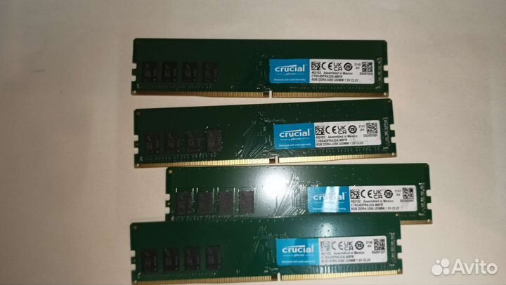 Оперативная память ddr4 8 Gb