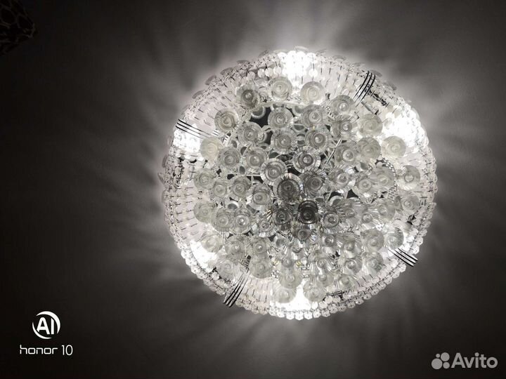 Светильник потолочный подвесной бу