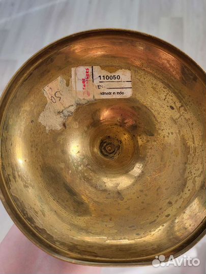 Бронзовый подсвечник