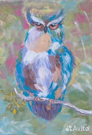 Картины написанные акварелью и гуашью