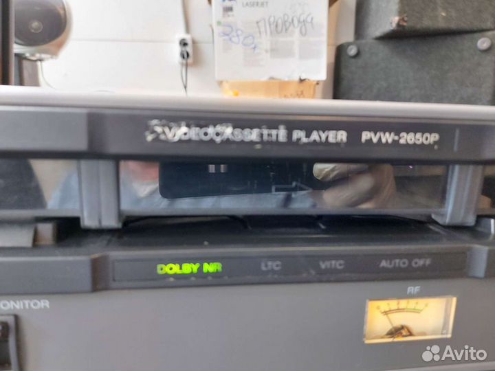 Монтажный виде Betacam SP Sony-PVW-2650 на запчаст