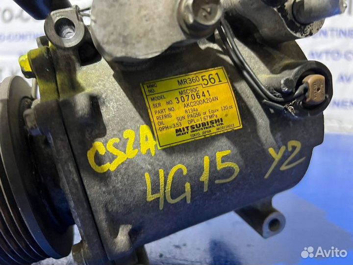 Компрессор кондиционера Mitsubishi Lancer CS2A