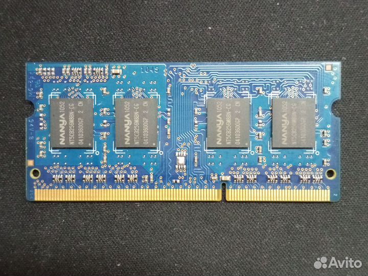 Оперативная память ddr3 для ноутбука 2gb