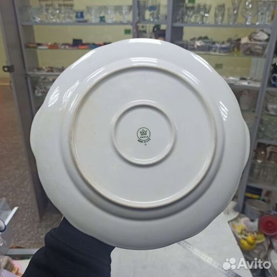 Тарелка Фарфор Кахла гдр