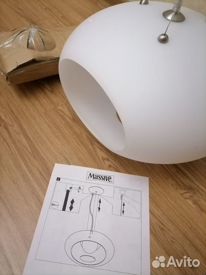 Люстра потолочная фирма Massive бельгия