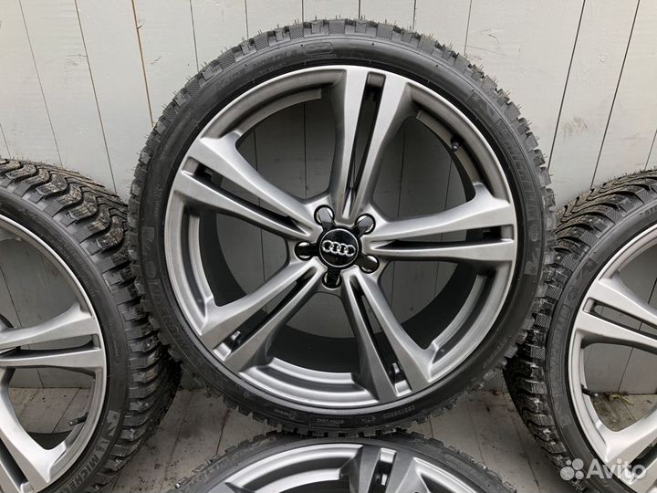 Оригинальные колеса на Зиме Audi A6 S6 R20