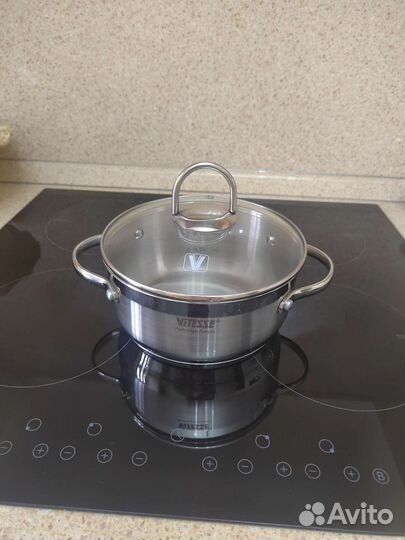 Кастрюля из нержавейки 1,5 литра