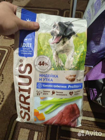 Сухой корм для собак