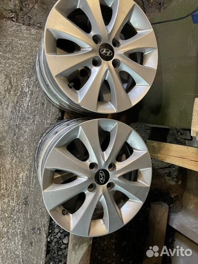 Диски на hyundai solaris r 15 литые