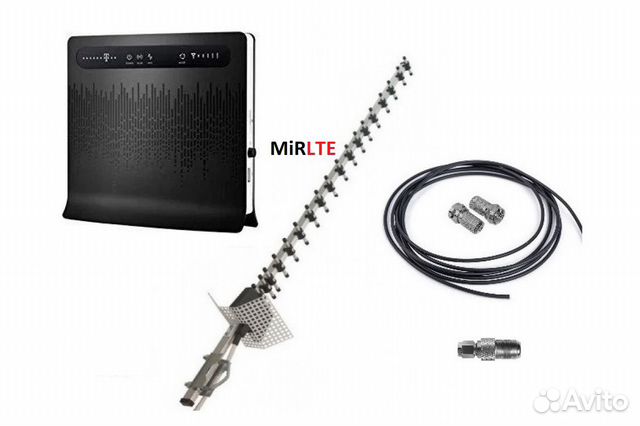 Комплект Huawei B593s-22 + Антенна 3G/4G Все Сим