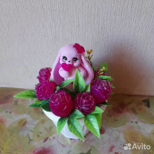 Букет из мыла