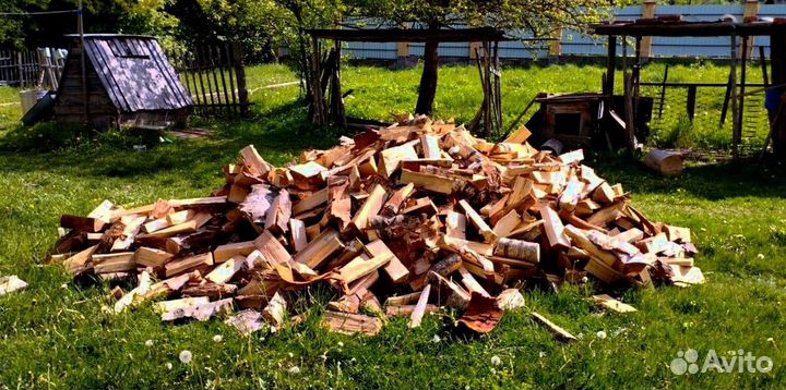 Дрова колотые Осиновые любого объема