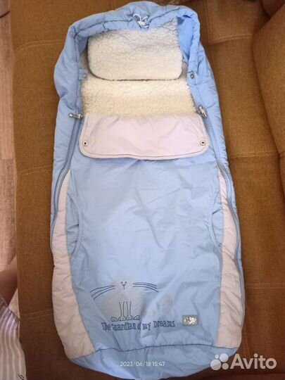 Конверт на выписку зимний