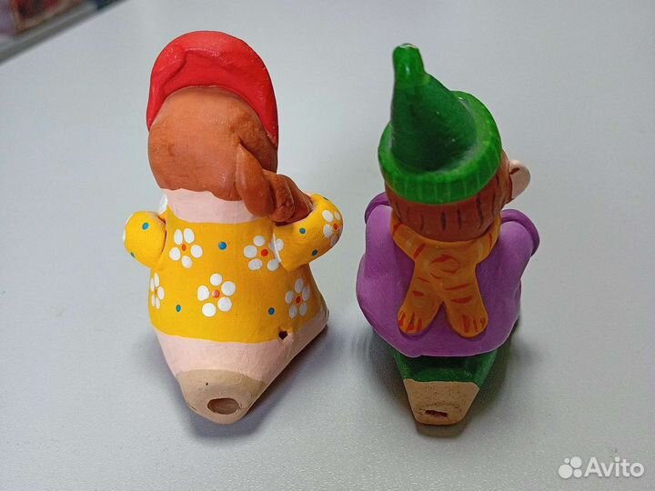 Глиняная свистулька Абашево, Коврово