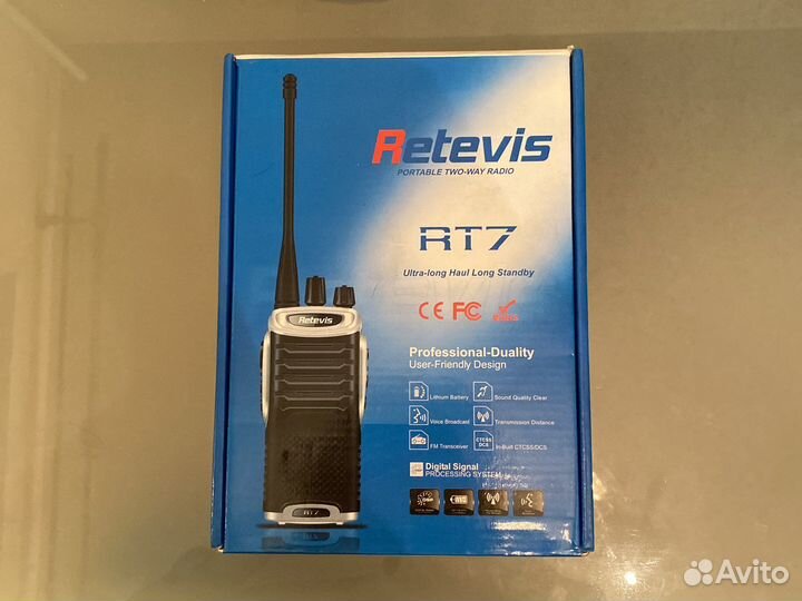 Рация Retevis rt7, 3 watts