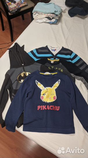 Вещи пакетом на мальчика 140