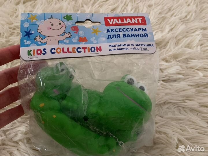 Заглушка и мыльница для ванной