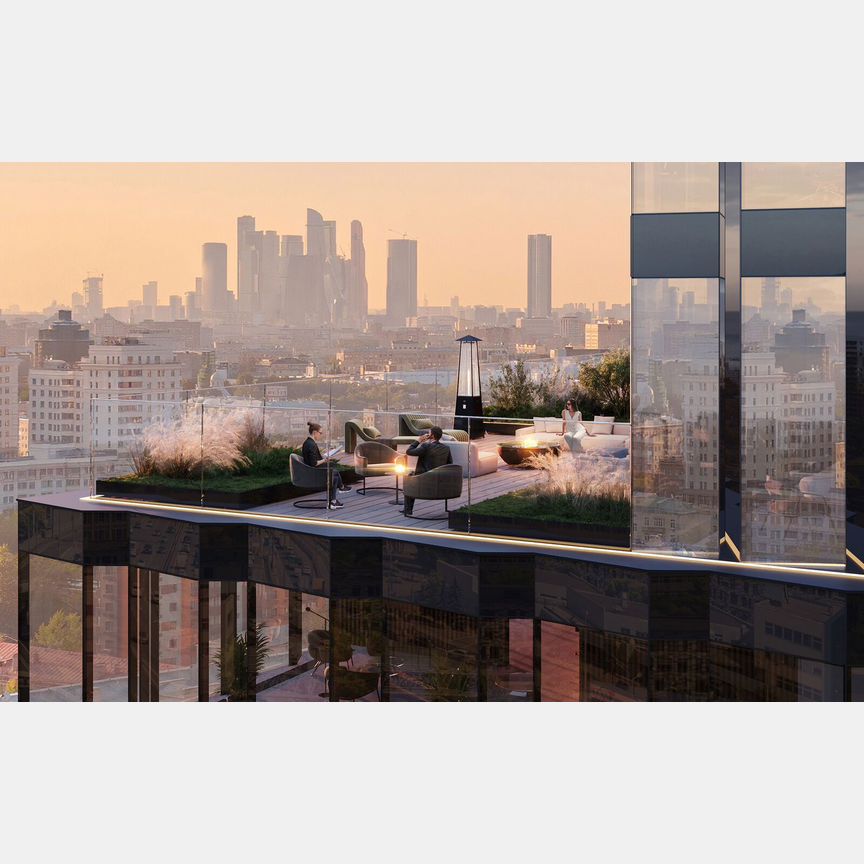 1-к. квартира, 38,5 м², 3/40 эт.