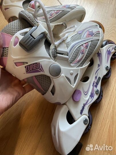 Ролики детские Reaction 29-33 и шлем