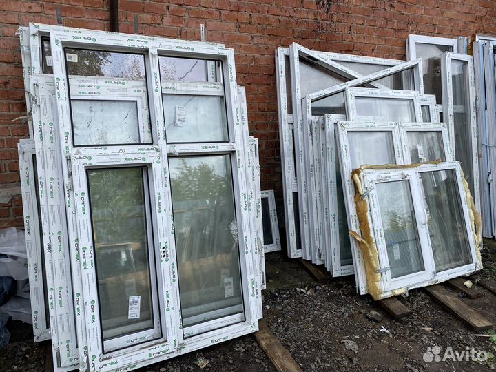 Окна пластиковые пвх бу