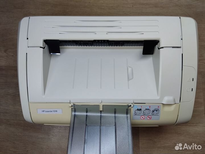 Принтер лазерный HP LaserJet 1018 (2) пробег 9424с