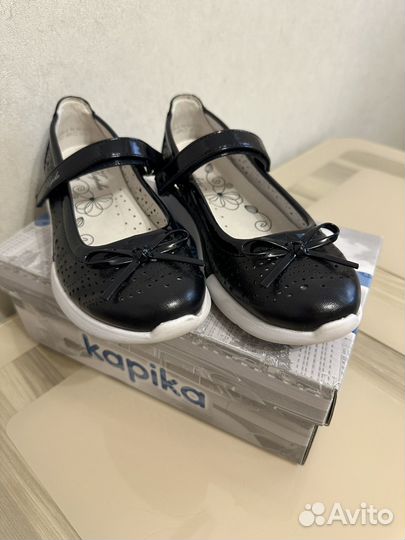 Туфли балетки школьные kapika 34 р