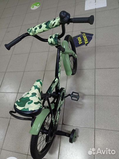 Новый детский велосипед stels fortune 16 колёса