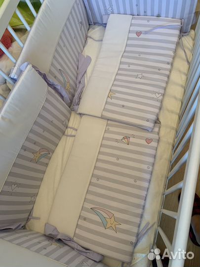 Бортики на кроватку