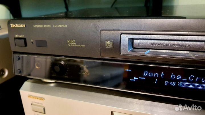 Минидисковая дека Technics SJ-MD150