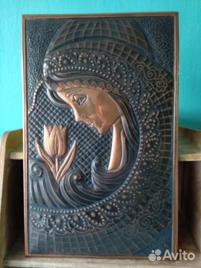 Чеканка по меди Тюльпан