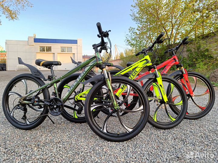 Велосипед на литье