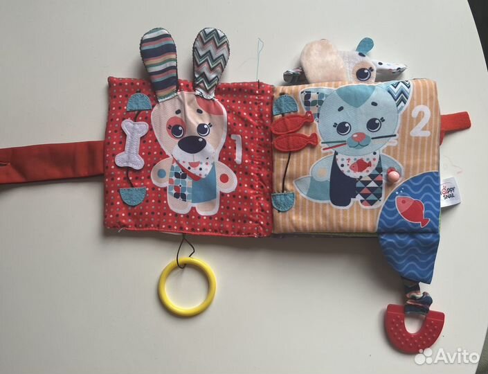 Развивающая книжка Happy snail