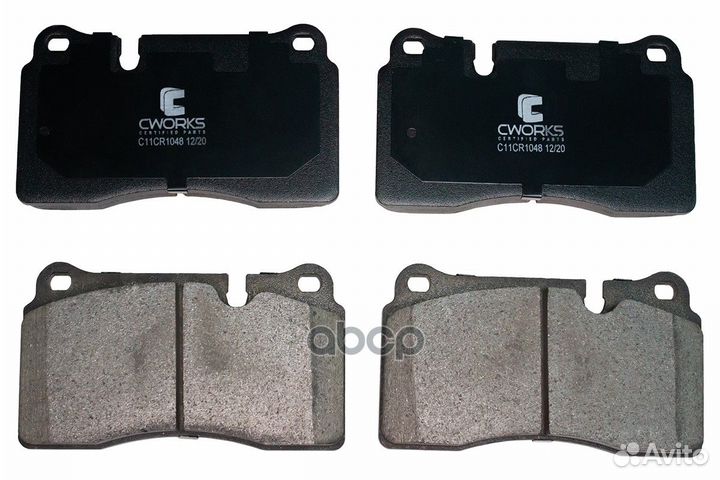 Тормозные колодки передние, Low Metallic c11cr1048