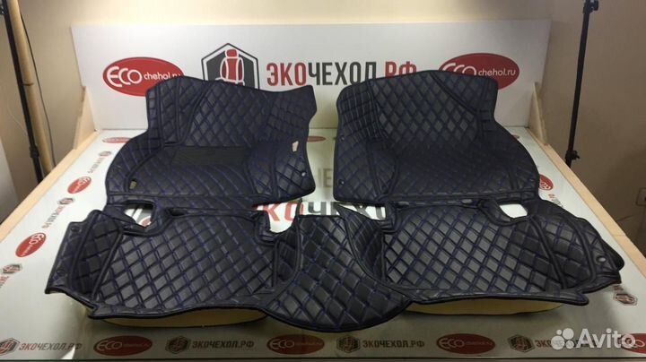 3D Коврики Haval Jolion Салон Багажник Экокожа