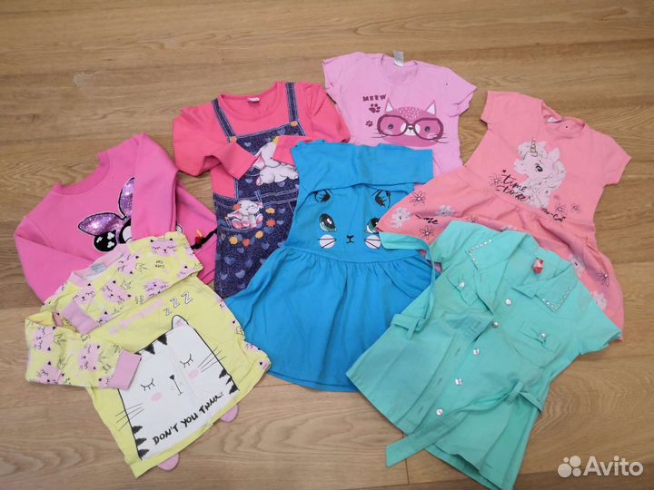 Вещи пакетом на девочку 110