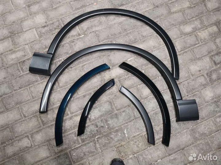 Audi Q7 4m s-line R21 накладка крыла расширители