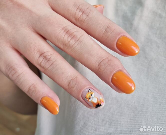 Маникюр гель лак