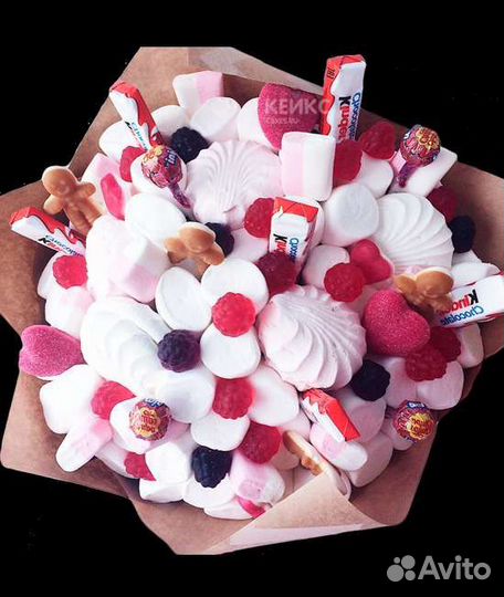 Съедобные букетики