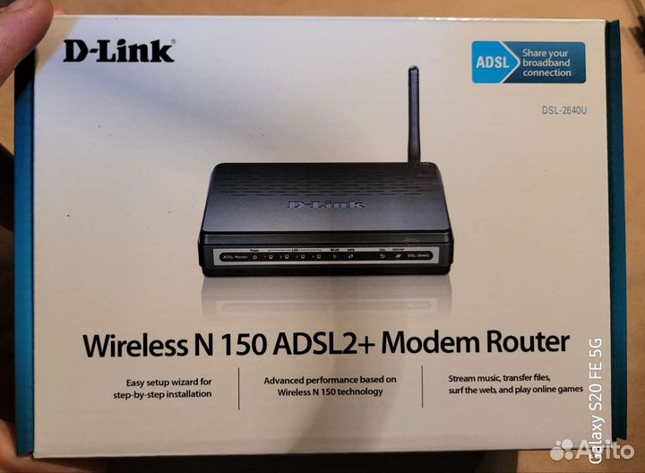 D link dsl 2640u