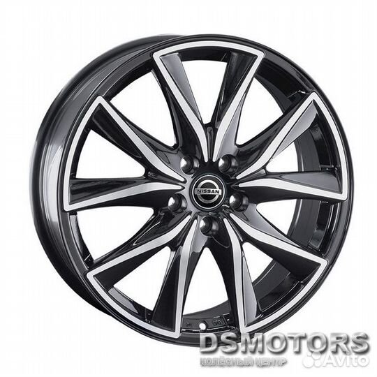 Диски Nissan NS239 7/19 5x114.3 ET40 d66.1 BKF