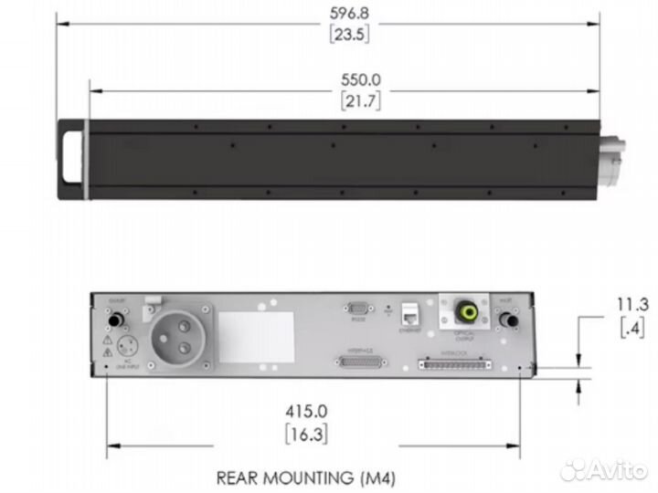 Иттербиевый волоконный лазер IPG YLR-1000-K