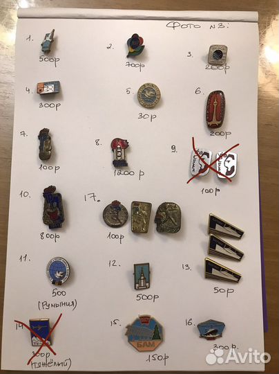 Значки СССР