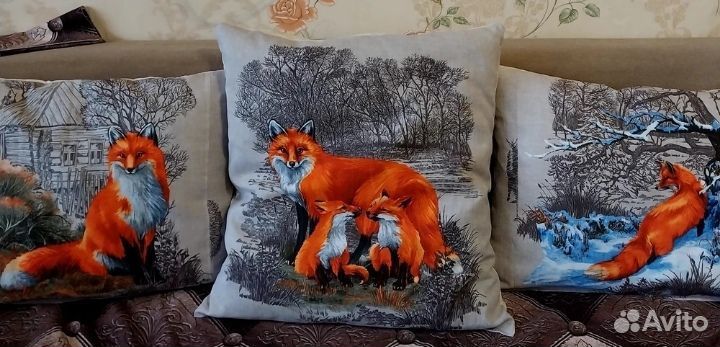 Наволочка декоративная, подушка - думка