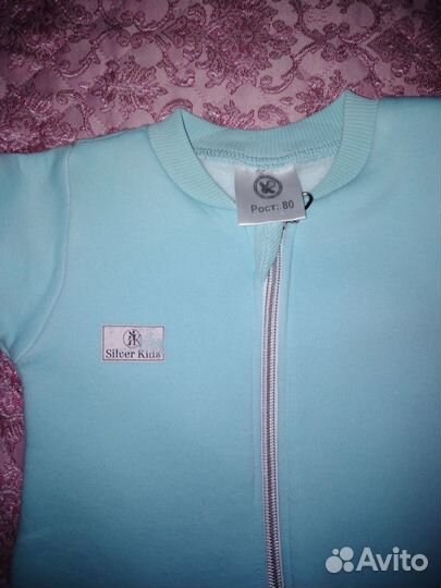 Костюм на флисе детский для девочек