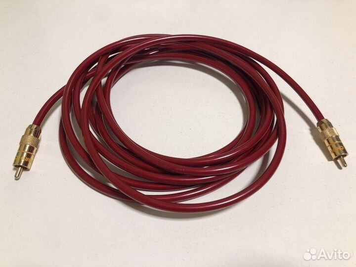 Кабель для сабвуфера Chord Crimson Plus 4m