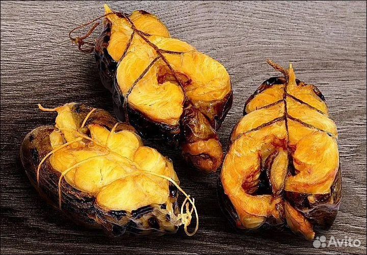 Стейки Зубатки холодного копчения