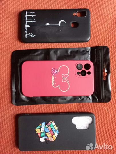 Защитное стекло и чехол samsung A40, чехол для А32